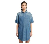 G-STAR Relaxed Drawcord SS Dress Wmn Vestido Informal, Azul (Faded Isles Blue D26628-d946-h166), XL Mujeres