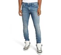 G-STAR Revend FWD Skinny Jeans Hombre, Azul (Antique Faded Ripped Icecap D20071-d441-g722), 32W / 32L