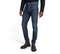 G-STAR Revend FWD Skinny Jeans Hombre, Verde (Antique Painted Cosmic Blue D20071-d441-h093), 32W / 32L