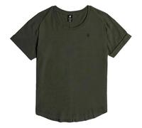 G-STAR Rolled Up Sleeve Boyfriend Top, Tops para Mujer, Gris (Asfalt D24524-4107-995), XS