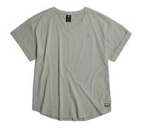 G-STAR Rolled Up Sleeve Boyfriend Top, Tops para Mujer, Gris (Wrought Iron D24524-4107-g284), XS