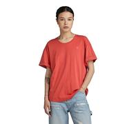 G-STAR Rolled Up Sleeve Boyfriend Top, Tops para Mujer, Rosa (Finch D24524-4107-5789), XXS