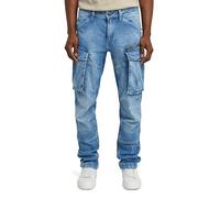 G-STAR Rovic Zip 3D Regular Tapered Denim Jeans, Jeans para Hombre, Azul (Antique Faded Uniform Blue D23077-d761-h150), 28W / 30L