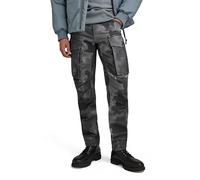 G-STAR Rovic Zip 3d Regular Tapered Pants Pantalones, Multicolor (Dk Black Blurry Camo D02190-d326-g144), 32W / 34L Hombre