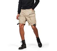 G-STAR Rovic Zip Relaxed Shorts, Pantalones cortos para Hombre, Beige (Dune D08566-5126-239), 35W