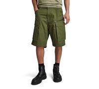 G-STAR Rovic Zip Relaxed Shorts, Pantalones Cortos para Hombre, Verde (Shadow Olive D08566-D384-B230), 31W