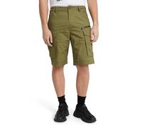 G-STAR Rovic Zip Relaxed Shorts, Pantalones Cortos para Hombre, Verde (Smoke Olive D08566-d308-b212), 29W