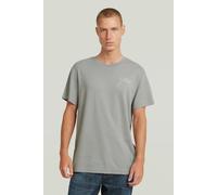 G-Star Script R T Dark Grey Talla: S | Camisetas Básicas Outlet | Hombre | Gris