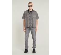 G-Star Slanted Double Pocket Regular Shirt S/s Sun Faded Graphite G Talla: M | Camisas Casuales Outlet | Hombre