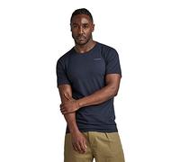 G-STAR Slim Base T-Shirt, Camiseta Hombre, Azul (Salute D19070-C723-C742), M