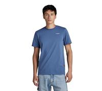 G-STAR Slim Base T-Shirt, Camiseta Hombre, Azul (Vintage Indigo D19070-C723-G278), XS
