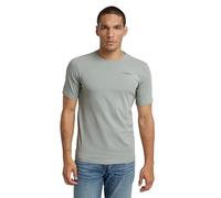 G-Star Raw Camiseta Base de hombre en algodón orgánico slim manga corta. Gris verdoso XS