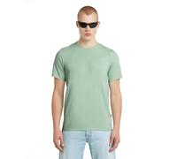 G-STAR Slim Base T-Shirt, Camiseta Hombre, Verde (Birds Egg Green D19070-C723-G992), M