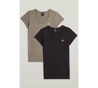 G-Star Slim R T S/s 2-pack Open Miscellaneous Talla: S | Camisetas de Seda Outlet | Mujer