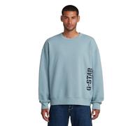 G-STAR Sprayed 89 gr Loose r sw Sweater, Ash Blue, L Men's