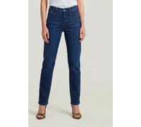 G-Star Strace Straight Blue Talla: W27L34 | Pantalones Rectos Outlet | Mujer | Azul