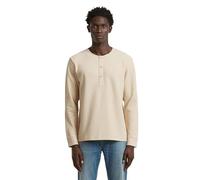 G-Star Structured Tweeter Granddad T LS T-Shirt Hombre (Pack de 1)