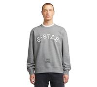 G-STAR Sudadera Applique para Hombre, Multicolor (medium grey htr D27963-D257-8073), XXL