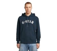 G-STAR Sudadera con capucha Embro Logo HB Hoodie para Hombre, Azul (dk patriot blue D27100-D257-7160), M