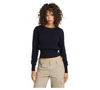 G-STAR Sudadera de Punto para Mujer Moto Slim Knitted, Azul Osaka Blue D23815-b146-3873, S