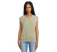 G-STAR Sudadera para Mujer Washed SL Sw Wmn, Beige Dk Brick Double Dye D26103-d575-h366, M