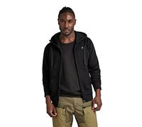 G-STAR Sudadera Premium Core Hooded Zip para Hombre, Negro (dk black D16122-C235-6484), S