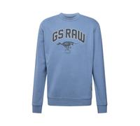 G-STAR Sudadera 'Skeleton Dog' azul ahumado / negro / blanco, Talla S