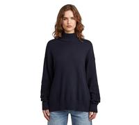 G-STAR Suéter de punto Milano High Neck para Mujer, Azul (osaka blue D27249-D631-3873), L