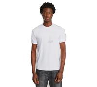 G-STAR T-Shirt Originals Camiseta, Blanco, L para Hombre