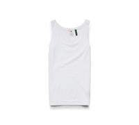 G-STAR Para Mujer Camiseta Sin Mangas Base, Blanco (White D07210-3310-110), M