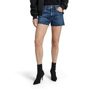 G-STAR True Short Raw Edge, Azul (Worn in Sentry Blue D24376-d577-g334), 24W