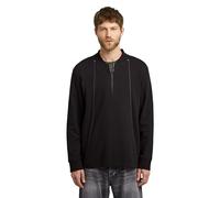 G-STAR Tweeter a Line Half Zip r t LS, Negro Dk Black D26828-e164-6484, L