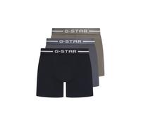 G-Star Underwear Acre 3 Pack Trunks Navy - Elephant - Turbulence Talla: M | Bóxeres Outlet | Hombre | Azul
