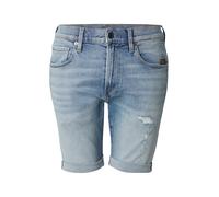 G-STAR 3301 Slim Denim Shorts Pantalones Cortos, Azul (Vintage Blue Stream Destroyed D10481-d760-h071), 32 Hombre