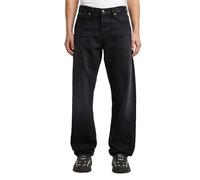 G-STAR Vaqueros Deeggie Relaxed Straight para Hombre, Negro (worn in dark moon D27736-D291-H785), 30W / 30L