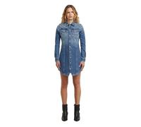 G-STAR Vestido Camisero Pitched Hem para Mujer, Azul (faded cliffside blue D27935-E205-G326), XL