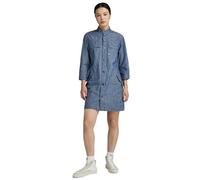 G-STAR Vestido de Camisa, Azul (Rinsed D24745-d186-082), XL