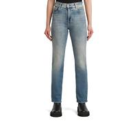 G-STAR Viktoria High Straight Jeans, Azul (Antique Faded Steel Blue D23959-d938-h080), 32W / 32L Mujer