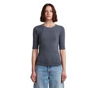 G-Star Washed A Line Slim Rib R T 1 SL Wmn Camiseta Mujer