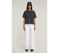 G-Star Washed G-script R T Petrol Double Dye Talla: M | Camisetas de Seda Outlet | Mujer