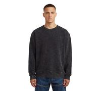 G-STAR Washed R Sw Sudadera, Negro Dk Black Smokey GD D27082-d575-h590, XL Hombres