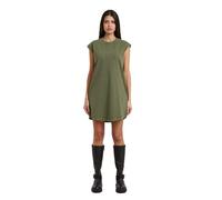 XS Vestido Washed T-Shirt - Verde - Mujer