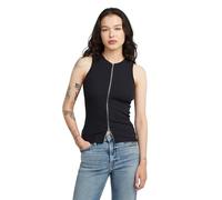 G-Star Women's 2 Way Slim Rib r Tank wmn, Size: M, Color Blue