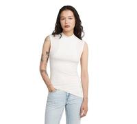 G-Star Women's 2nd Skin Mock t SL wmn, Size: XXL, Color White