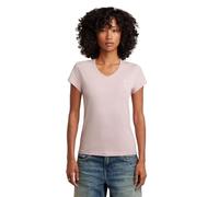 G-Star Women's Eyben Slim V-Neck Top 2.0, Size: S, Color Pink