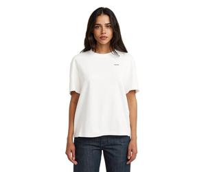 G-Star Women's Logo r t wmn, Size: L, Color White