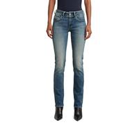G-Star Women's Midge Saddle Straight Jeans, Colour Blue, Size: Waist 26, Inseam 34