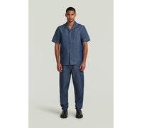XL Camisa Workwear Resort Regular - Azul oscuro - Hombre