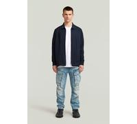 XXL Chaqueta con cremallera - Azul oscuro - Hombre