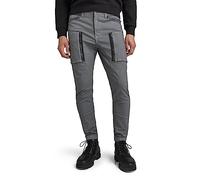 G-STAR Zip Pocket 3D Skinny Cargo Pants Hombre, Gris (Axis D21975-D504-5781), 29W / 32L